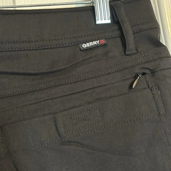 Gerry men’s black nylon blend fleece lined tech pants size 38 - Picture 10 of 12